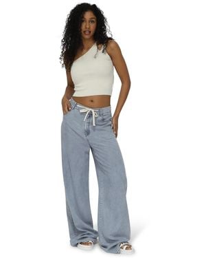 Belle & Bloom Set On You Wide Leg Pant - Blue