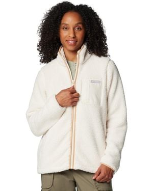 Columbia West Bend Stand-collar Fleece Jacket - White