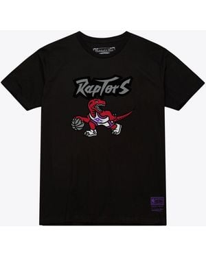 Mitchell & Ness And Mitchell Ness Toronto Raptors Hardwood Classics Arch T-shirt - Black