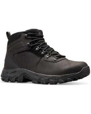 Columbia Newton Ridge Plus Ii Waterproof Hiking Boots - Black