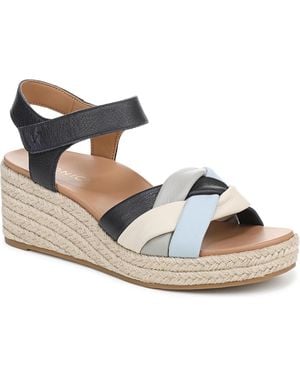 Vionic Saratoga Espadrille Sandals - Metallic