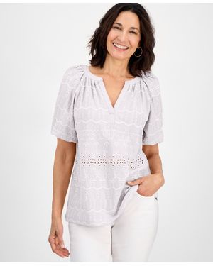 macy's style & co blouses