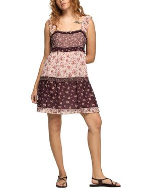green emerald velvet dress Lucky Brand Women's Printed Ruffle Sleeve Midi Dress, Pink Floral, X-Small  at Amazon Women's Clothing store