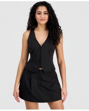 BarIII Tailored Suiting Vest - Black