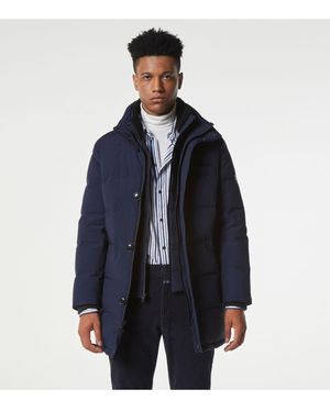 Andrew Marc Black Label Shelton Cool Touch Down Jacket - Blue