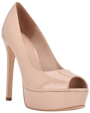 Guess Cacei Peep Toe Platform Pumps - Pink