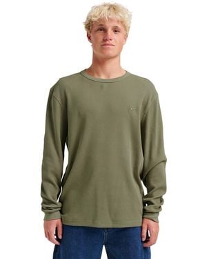 Quiksilver Nelson Thermal Long Sleeve T-shirt - Green