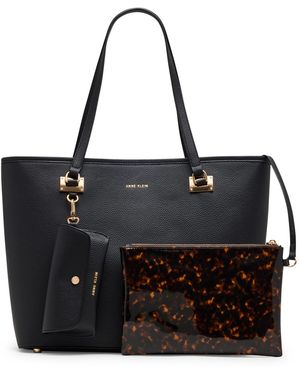 Anne Klein X-large Work Tote Bag - Black