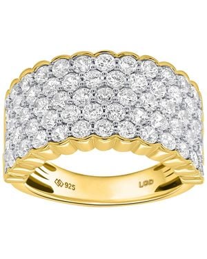 Forever Grown Diamonds Lab-grown Diamond Ring (3.ct. T.w. - Metallic