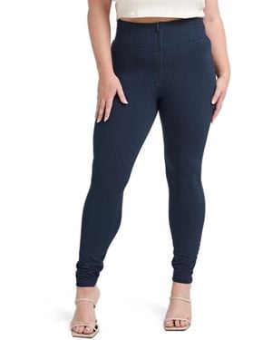 Freddy Curvy High-rise Sculpting Skinny Pants - Blue