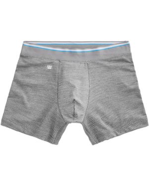 Mack Weldon Airknitx Hd Cooling Mesh Boxer Brief - Gray