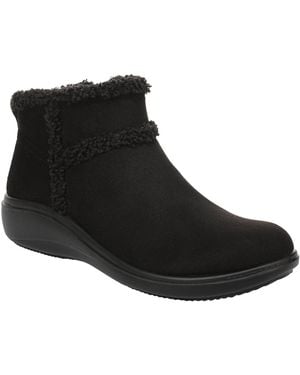 LifeStride Birch Zip Short Booties - Black