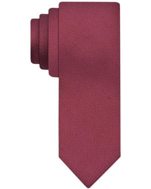 Tommy Hilfiger Rope Solid Tie - Purple
