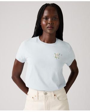 Levi's Perfect Graphic Logo Cotton T-shirt - White