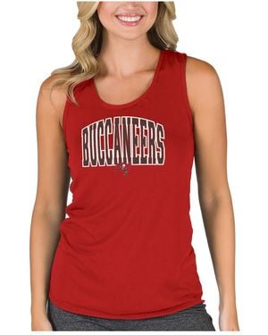 Concepts Sport Tampa Bay Buccaneers Marathon Racer Back Tank Top - Red