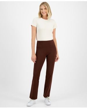 Style & Co. High-rise Bootcut leggings - White