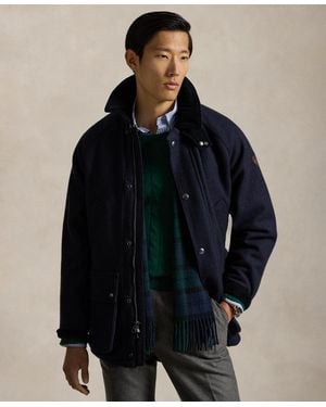 Polo Ralph Lauren Langdon Corduroy Barn Coat - Black