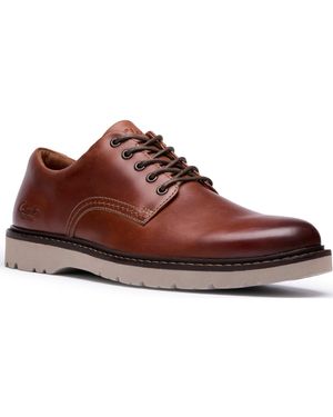 Clarks Weltridge Low Dress Casual Derby Shoe - Brown