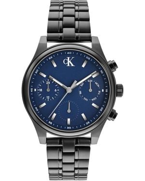 Calvin Klein Quartz Stainless Steel Gray Bracelet Watch 38mm