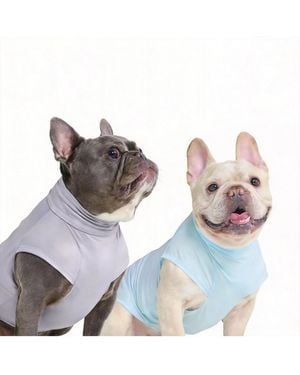 Aronkl Uv Protection Spf 30 Breathable Quick Dry Dog T Shirt - Multicolor