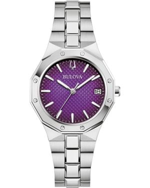 Bulova Classic Stainless Steel Bracelet Watch - Metallic