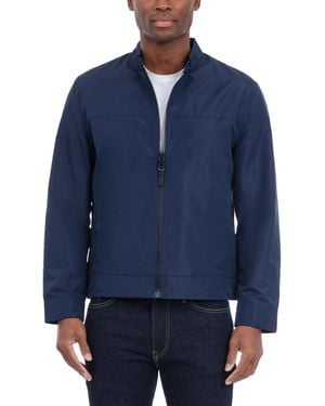 Michael Kors Lightweight Moto Jacket - Blue