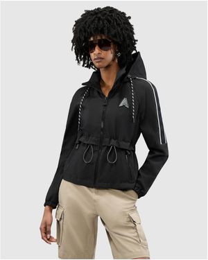 Alpenhaus Enneth Hooded Windbreaker - Black