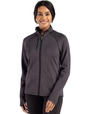 Cutter & Buck Peshastin Fleece Recycled Full Zip Jacket - Blue