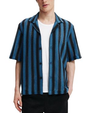 Cotton On Freemont Short Sleeve Shirt - Blue