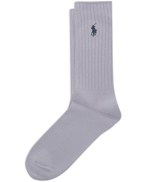 Polo Ralph Lauren Single Classic Crew Socks - Gray