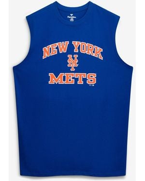 Fanatics New York Mets Big Tall Heart Soul Muscle Tank Top - Blue