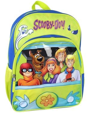 Scooby Doo Scooby Doo The Mystery Machine Design 16" Backpack Tote Bag - Green