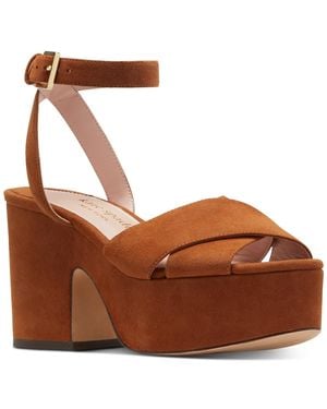 Kate Spade Rio Platform Dress Sandals - Brown