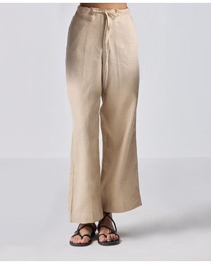 REISTOR Wide Leg Pants - White