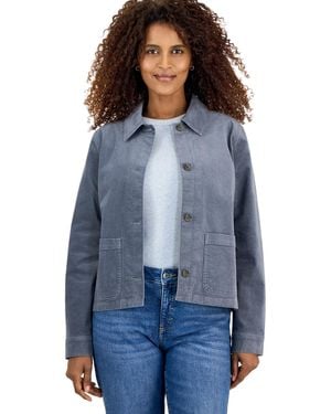 Style & Co. Velveteen Jacket - Blue