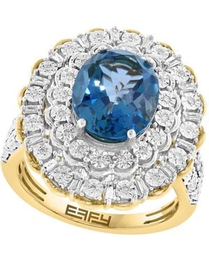 Effy London Blue Topaz (4-1/4 Ct. T.w. - Metallic