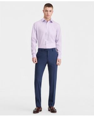BarIII Slim-fit Wool-blend Suit Separates Pants - Blue