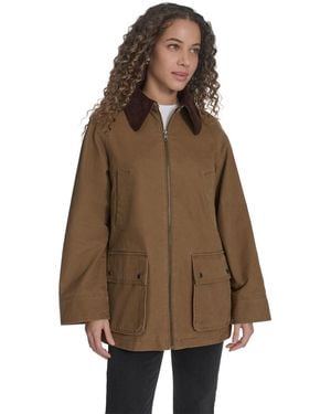 Levi's Front Zipper Barn Jacket - Brown