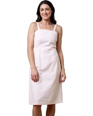 Hope & Henry Seersucker Sheath Dress - Pink