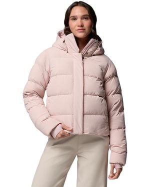 Columbia Amaze Puffer Hooded Jacket - Pink