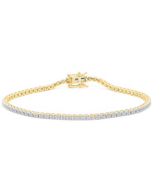 Forever Grown Diamonds Lab-grown Diamond Bracelet (1 Ct. T.w. - Metallic