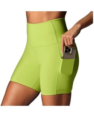 Tavi Stash & Dash Biker Short 6" - Green