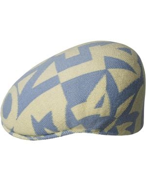 Kangol Superfan 504 Newsboy Flat Cap - Blue