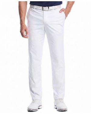 PGA TOUR Moisture Wicking Active-waistband Golf Pants - White