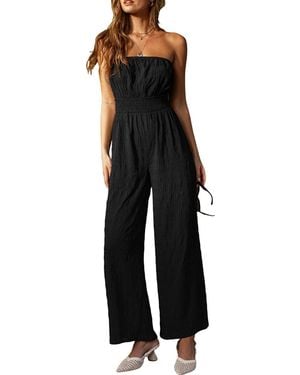 CUPSHE Sunset Over The Cays Jumpsuit - Black