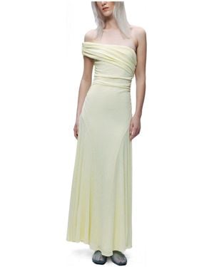 Nocturne Sleeveless Maxi Dress - White