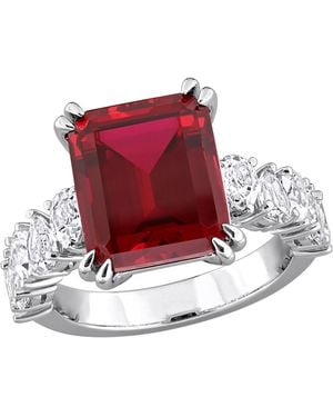 Macy's Lab Grown Blue Sapphire (5 Ct. T.w. - Red