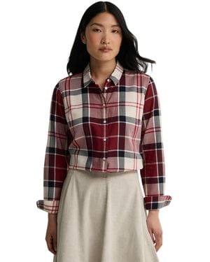 Barbour Bredon Point-collar Plaid Shirt