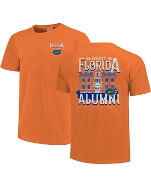 Image One And Florida Gators Comfort Colors Campus Alumni T-shirt - Orange
