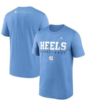 Nike Carolina Blue North Carolina Tar Heels 2025 Courtside Basketball Legend Dri-fit T-shirt